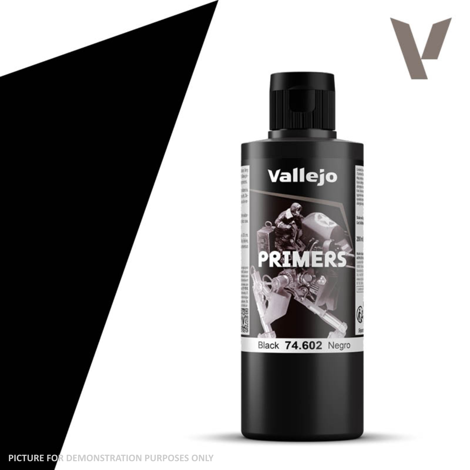 Vallejo Surface Primer - 74.602 Black 200ml